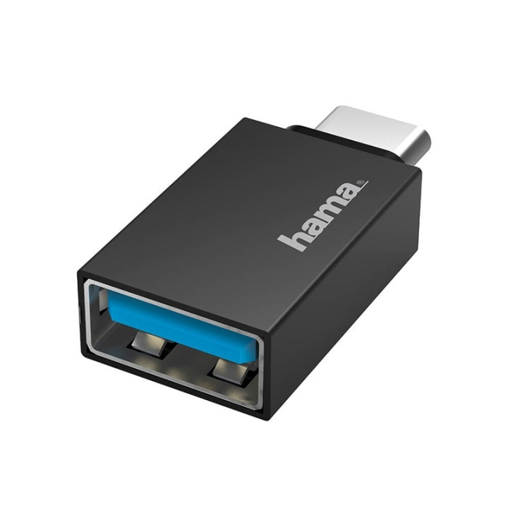 Hama USB-A Adapter till USB-C USB 3.2 Gen1 i gruppen SMARTPHONE & SURFPLATTOR / Laddare & Kablar / Adaptrar hos TP E-commerce Nordic AB (38-90709)