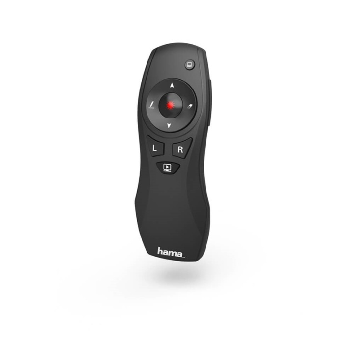 Hama Wireless Presenter X-Pointer 6-in-1 Svart i gruppen DATORER & KRINGUTRUSTNING / Datortillbehör / Övrigt hos TP E-commerce Nordic AB (38-90716)