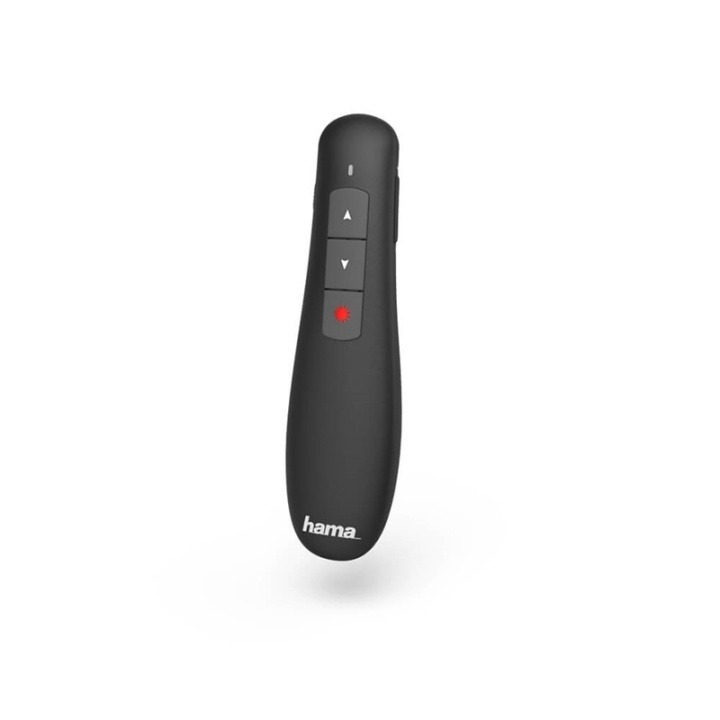 Hama Wireless Presenter X-Pointer Svart i gruppen DATORER & KRINGUTRUSTNING / Datortillbehör / Övrigt hos TP E-commerce Nordic AB (38-90717)