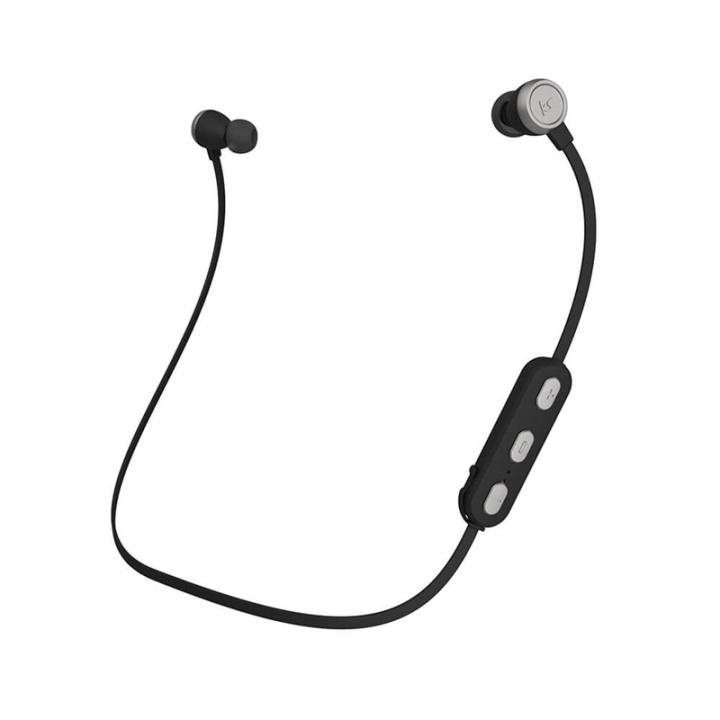 Kitsound Hörlur Hudson Sport In-Ear Trådlös Silver i gruppen HEMELEKTRONIK / Ljud & Bild / Hörlurar & Tillbehör / Hörlurar hos TP E-commerce Nordic AB (38-90929)