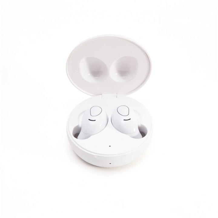 LEDWOOD Hörlur i9 TWS True Wireless In-Ear Vit Mic i gruppen HEMELEKTRONIK / Ljud & Bild / Hörlurar & Tillbehör / Hörlurar hos TP E-commerce Nordic AB (38-90955)