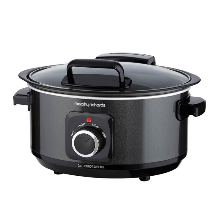 Morphy Richards Slow Cooker Sear And Stew 3,5L Fällbart Lock i gruppen HEM, HUSHÅLL & TRÄDGÅRD / Hushållsmaskiner / Slowcookers hos TP E-commerce Nordic AB (38-90997)