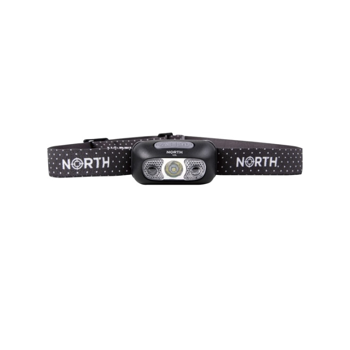 North Pannlampa 120Lumen Svart ca 65m Sensorkontroll i gruppen SPORT, FRITID & HOBBY / Ficklampor & Pannlampor / Pannlampor hos TP E-commerce Nordic AB (38-91026)