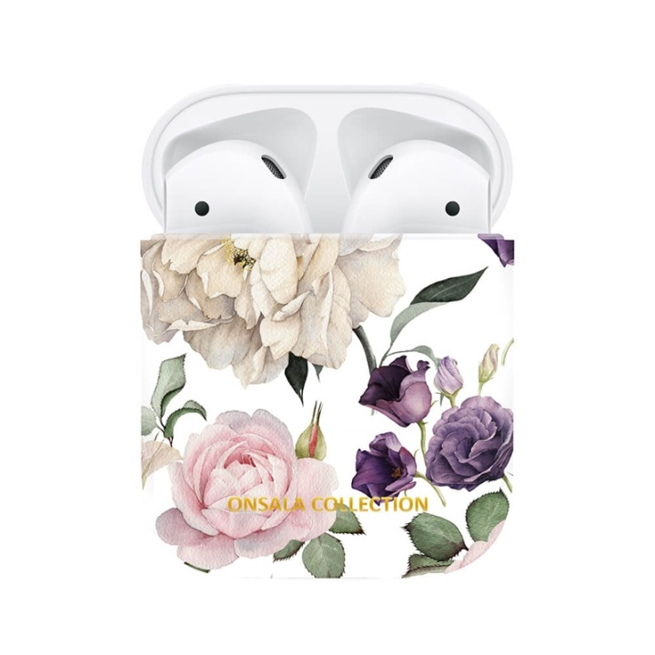 Onsala Airpods Fodral 1st and 2nd Gen. Rose Garden i gruppen HEMELEKTRONIK / Ljud & Bild / Hörlurar & Tillbehör / Tillbehör hos TP E-commerce Nordic AB (38-91038)