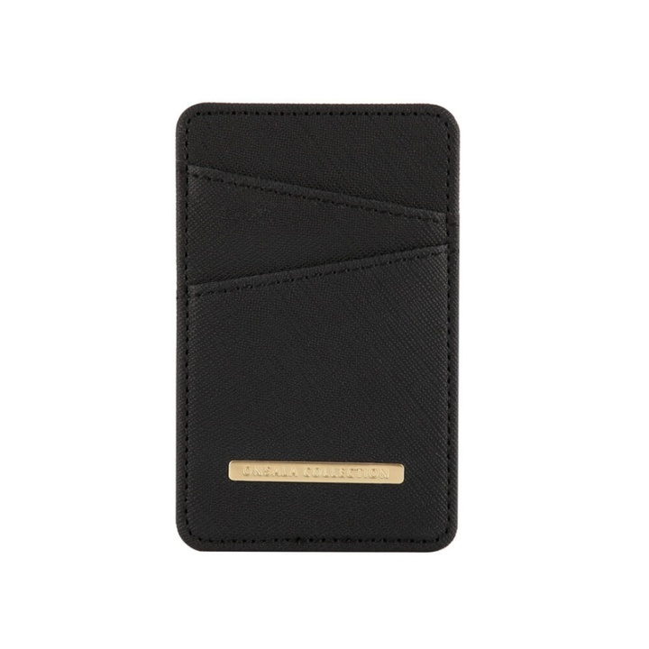 Onsala COLLECTION Kortfodral Svart Saffiano Universal 2 Kortplatser i gruppen SMARTPHONE & SURFPLATTOR / Övriga tillbehör / Övrigt hos TP E-commerce Nordic AB (38-91046)