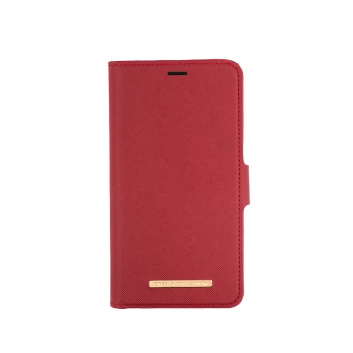 Onsala Mobilfodral Saffiano Red - iPhone 12 Mini i gruppen SMARTPHONE & SURFPLATTOR / Mobilskydd / Apple / iPhone 12 Mini / Fodral hos TP E-commerce Nordic AB (38-91070)