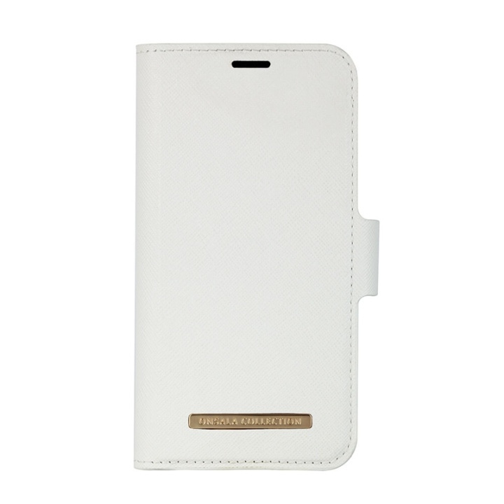 Onsala Mobilfodral Saffiano White - iPhone 12 Mini i gruppen SMARTPHONE & SURFPLATTOR / Mobilskydd / Apple / iPhone 12 Mini / Fodral hos TP E-commerce Nordic AB (38-91072)