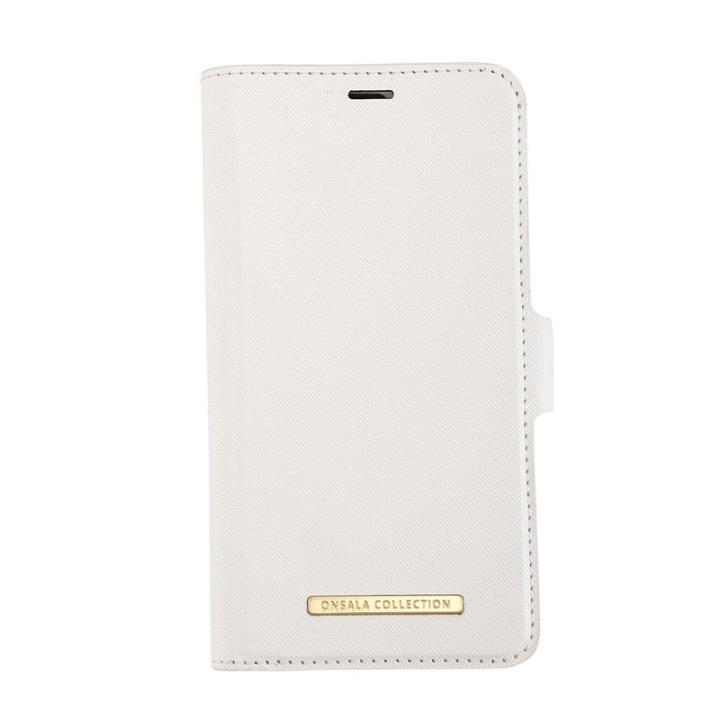 Onsala Mobilfodral Saffiano White - iPhone 12 / 12 Pro i gruppen SMARTPHONE & SURFPLATTOR / Mobilskydd / Apple / iPhone 12/12 Pro / Fodral hos TP E-commerce Nordic AB (38-91073)