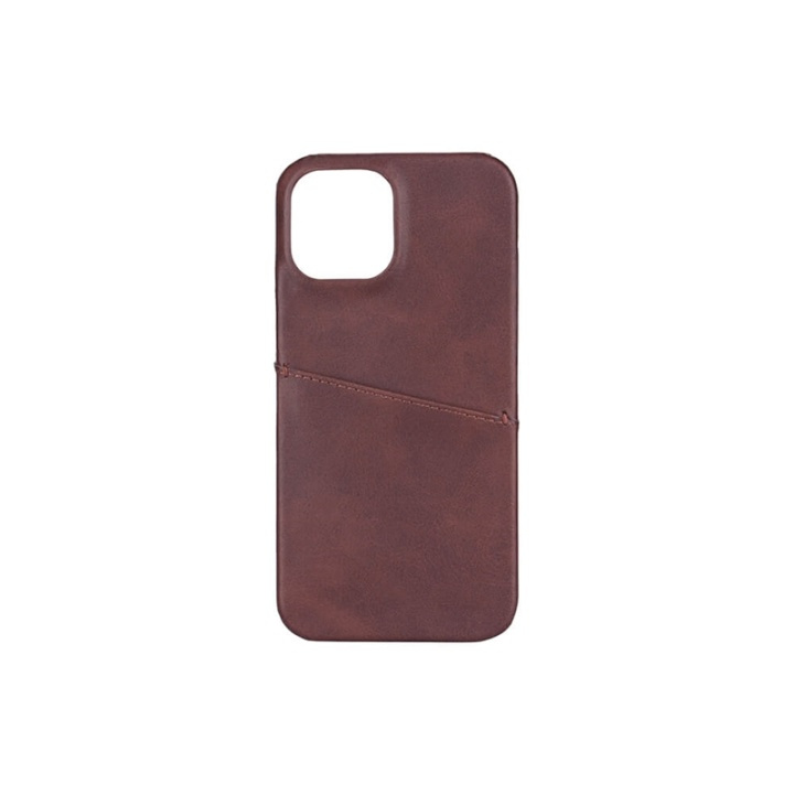 Onsala Mobilskal Kortfack Brun - iPhone 12 Pro Max i gruppen SMARTPHONE & SURFPLATTOR / Mobilskydd / Apple / iPhone 12 Pro Max / Skal hos TP E-commerce Nordic AB (38-91084)