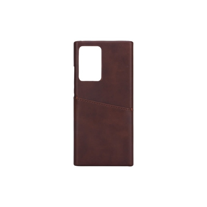 Onsala Mobilskal Brun med Kortfack Samsung Note 20 5G Ultra i gruppen SMARTPHONE & SURFPLATTOR / Mobilskydd / Samsung hos TP E-commerce Nordic AB (38-91091)