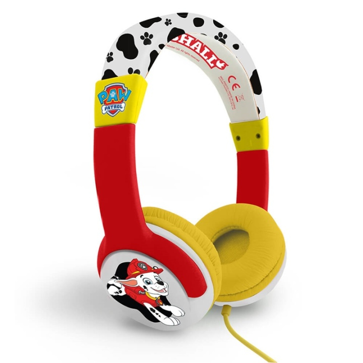 Paw Patrol Hörlur Junior On-Ear 85dB Marshall i gruppen HEMELEKTRONIK / Ljud & Bild / Hörlurar & Tillbehör / Hörlurar hos TP E-commerce Nordic AB (38-91135)