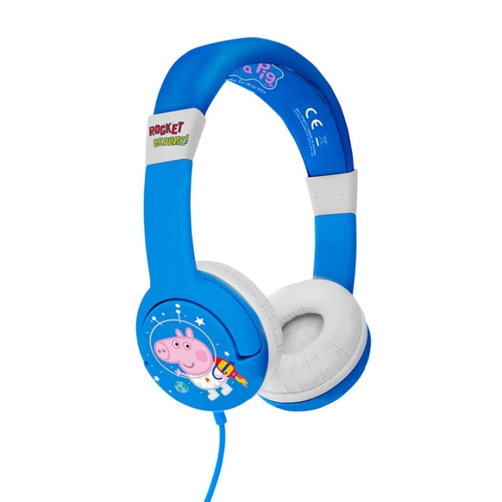 Peppa Pig Hörlur Junior On-Ear 85Db George Rocket i gruppen HEMELEKTRONIK / Ljud & Bild / Hörlurar & Tillbehör / Hörlurar hos TP E-commerce Nordic AB (38-91138)