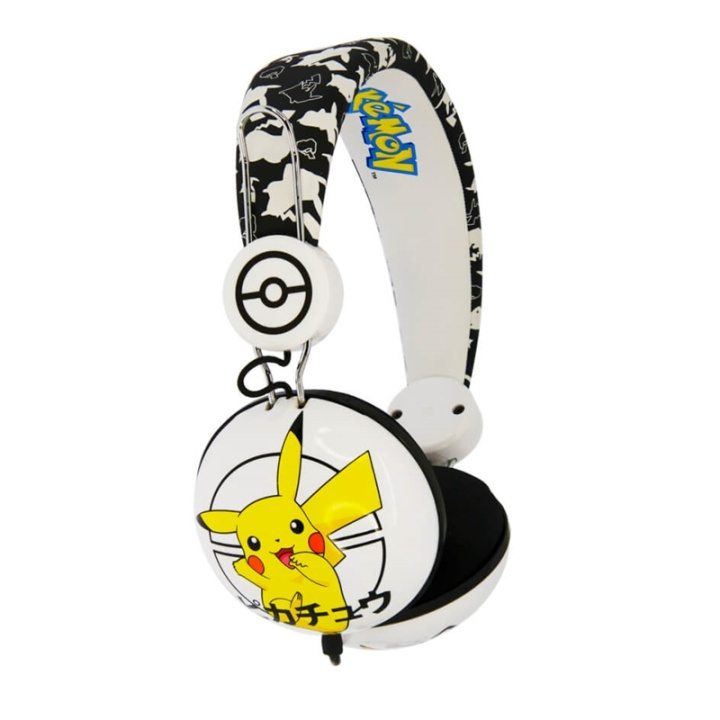 POKEMON Hörlur Dome Tween On-Ear 90dB Japansk Pikachu i gruppen HEMELEKTRONIK / Ljud & Bild / Hörlurar & Tillbehör / Hörlurar hos TP E-commerce Nordic AB (38-91149)
