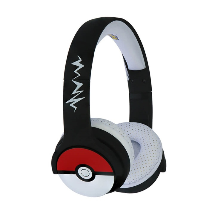 POKEMON Hörlur Junior Bluetooth On-Ear 85dB Trådlös Pokeball i gruppen HEMELEKTRONIK / Ljud & Bild / Hörlurar & Tillbehör / Hörlurar hos TP E-commerce Nordic AB (38-91150)