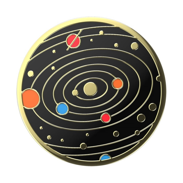 PopSockets Enamel Solar flare Black Avtagbart Grip med Ställfunktion Premium i gruppen SMARTPHONE & SURFPLATTOR / Övriga tillbehör / Popsockets hos TP E-commerce Nordic AB (38-91192)