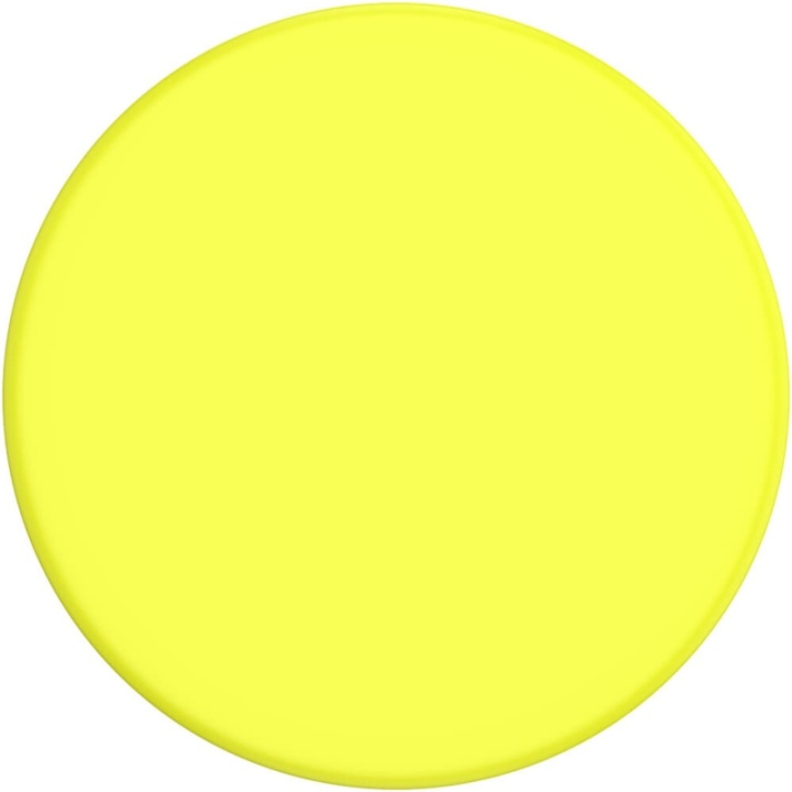 Popsockets Neon Jolt Yellow Avtagbart Grip Med Ställfunktion i gruppen SMARTPHONE & SURFPLATTOR / Övriga tillbehör / Popsockets hos TP E-commerce Nordic AB (38-91216)