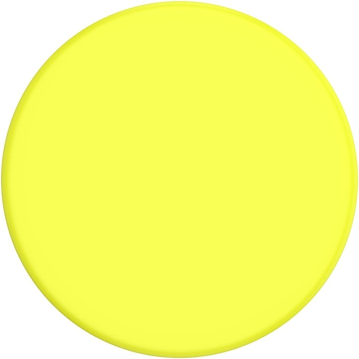 PopSockets Neon Jolt Yellow Avtagbart Grip med Ställfunktion i gruppen SMARTPHONE & SURFPLATTOR / Övriga tillbehör / Popsockets hos TP E-commerce Nordic AB (38-91216)