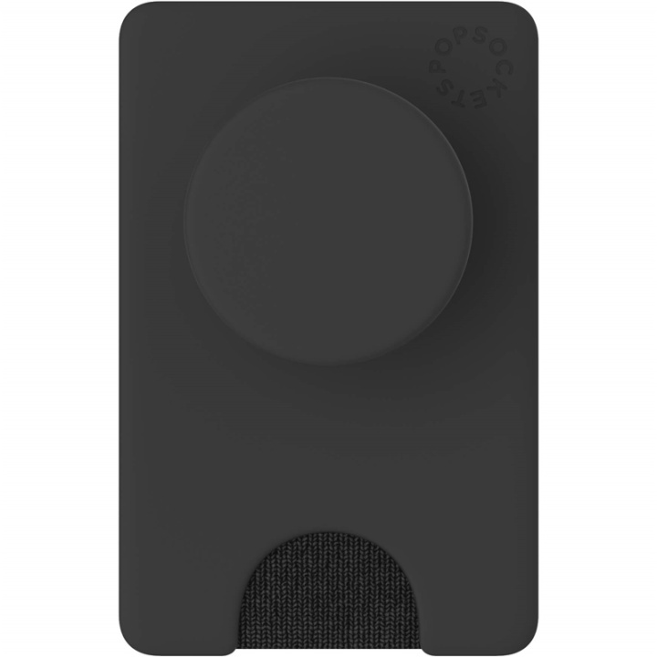 Popsockets Wallet Black Avtagbar Mobil Plånbok Popwallet+ i gruppen SMARTPHONE & SURFPLATTOR / Övriga tillbehör / Popsockets hos TP E-commerce Nordic AB (38-91255)