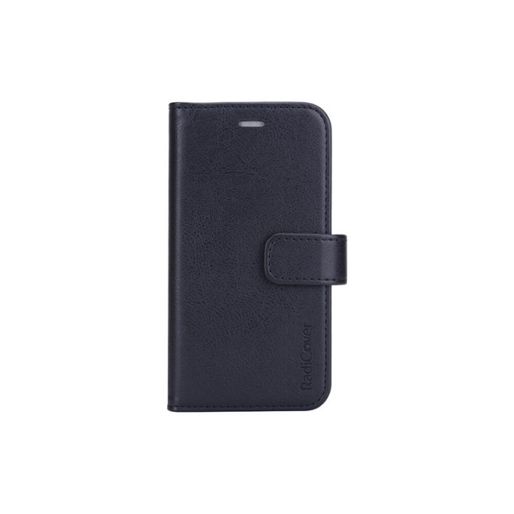 Radicover Strålningsskydd Mobilfodral PU iPhone 12 Mini Flipcover Svart i gruppen SMARTPHONE & SURFPLATTOR / Mobilskydd / Apple / iPhone 12 Mini / Fodral hos TP E-commerce Nordic AB (38-91292)