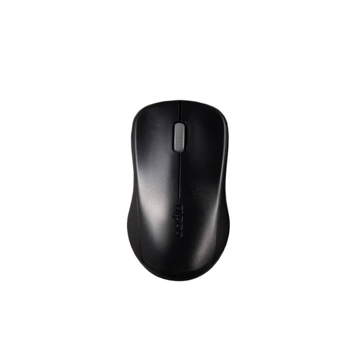Rapoo Mouse 1620 Wireless 2.4GHz Black i gruppen DATORER & KRINGUTRUSTNING / Möss & Tangentbord / Möss / Trådlösa hos TP E-commerce Nordic AB (38-91345)