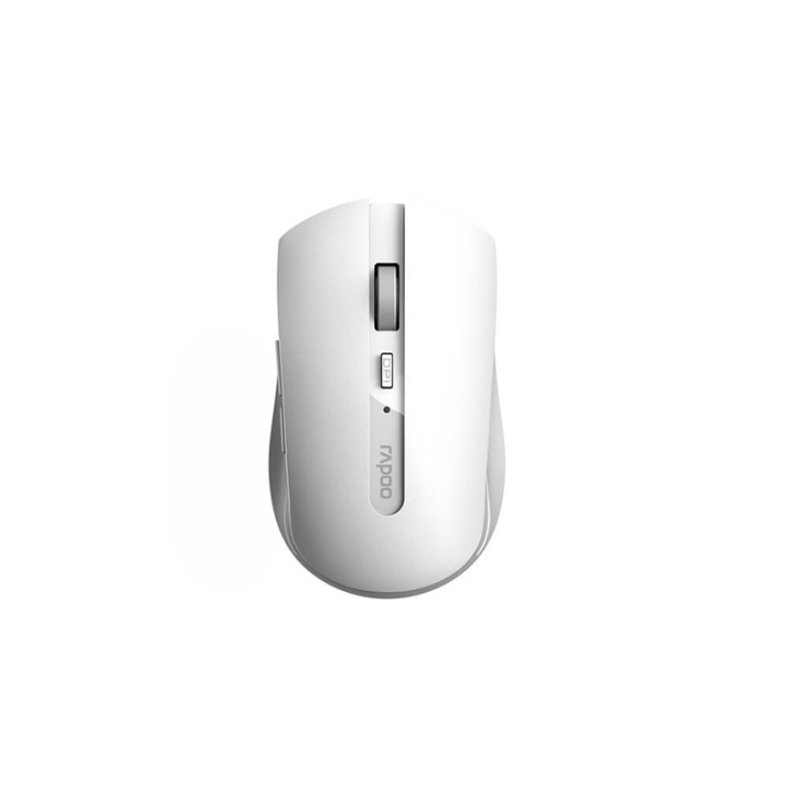 Rapoo Mus 7200M Trådlös Multi-Mode Vit i gruppen DATORER & KRINGUTRUSTNING / Möss & Tangentbord / Möss / Trådlösa hos TP E-commerce Nordic AB (38-91347)