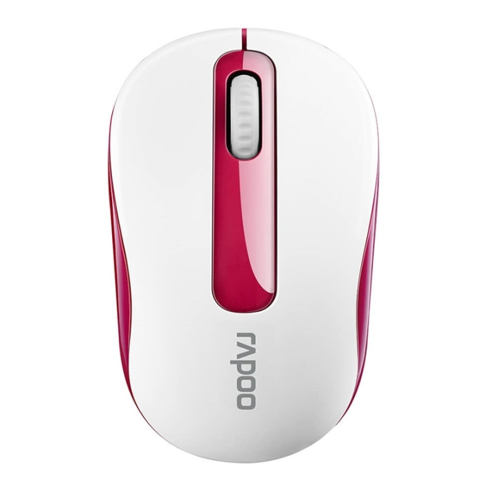 Rapoo Mouse M10 Plus Wireless 2.4GHz Red i gruppen DATORER & KRINGUTRUSTNING / Möss & Tangentbord / Möss / Trådlösa hos TP E-commerce Nordic AB (38-91349)