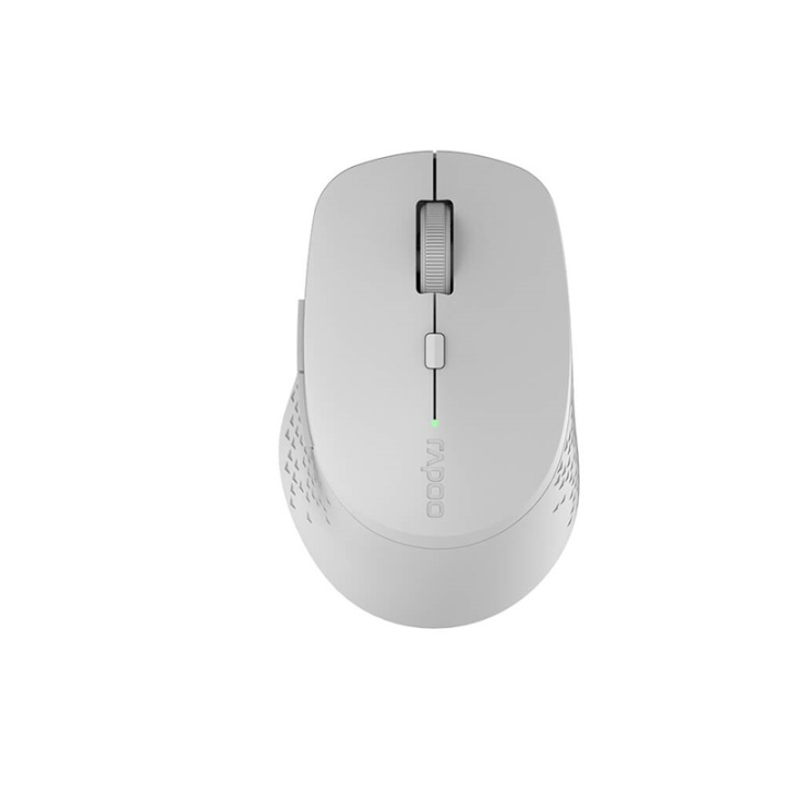 Rapoo Mouse M300 Wireless Multi-Mode Light Grey i gruppen DATORER & KRINGUTRUSTNING / Möss & Tangentbord / Möss / Trådlösa hos TP E-commerce Nordic AB (38-91360)