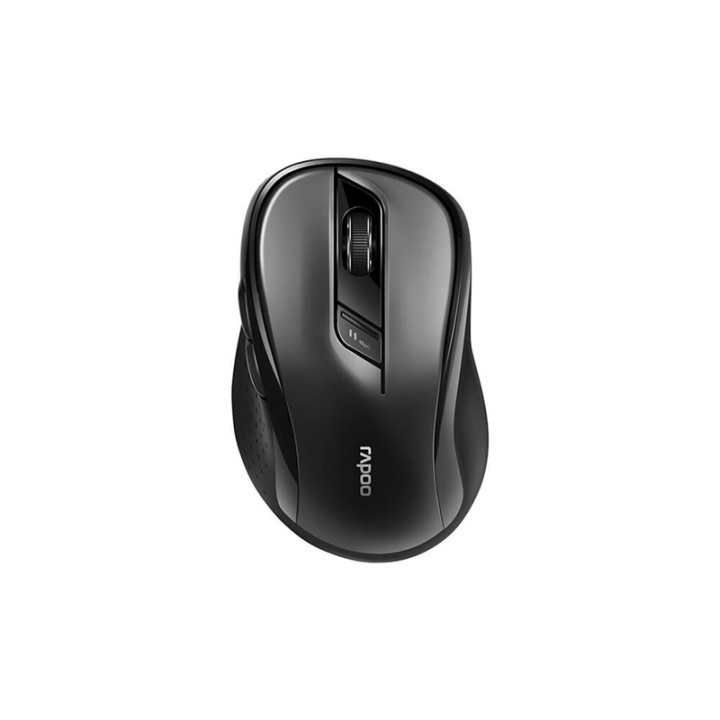 Rapoo Mouse M500 Wireless Multi-Mode Black i gruppen DATORER & KRINGUTRUSTNING / Möss & Tangentbord / Möss / Trådlösa hos TP E-commerce Nordic AB (38-91362)