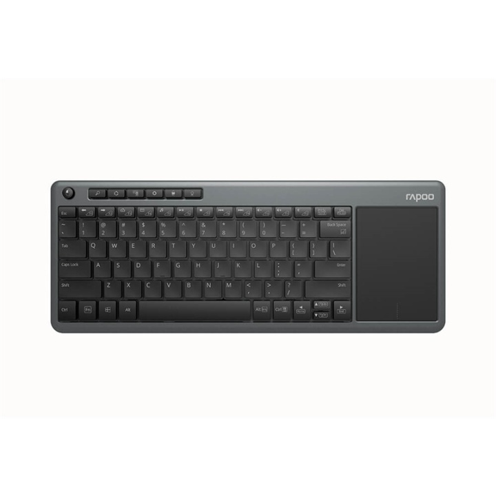 Rapoo Keyboard K2600 Wireless 2.4GHz Grey i gruppen DATORER & KRINGUTRUSTNING / Möss & Tangentbord / Tangentbord / Paket hos TP E-commerce Nordic AB (38-91367)