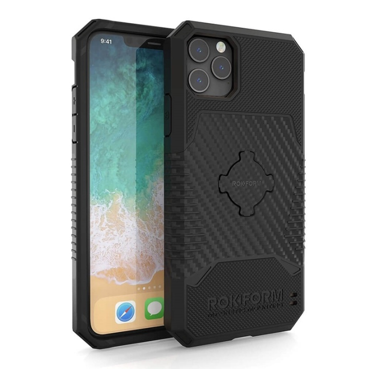Rokform Mobilskal Rugged Mountsystem Svart iPhone 11 Pro Max i gruppen SMARTPHONE & SURFPLATTOR / Mobilskydd / Apple / iPhone 11 Pro Max / Skal hos TP E-commerce Nordic AB (38-91387)