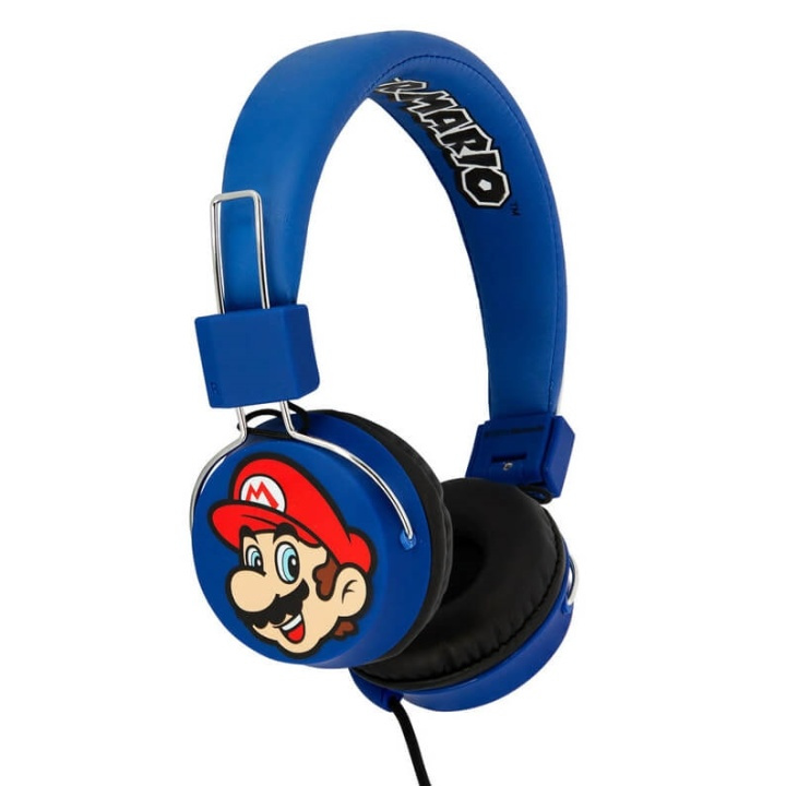 Super Mario Hörlur Tween On-Ear 100dB Mario & Luigi i gruppen HEMELEKTRONIK / Ljud & Bild / Hörlurar & Tillbehör / Hörlurar hos TP E-commerce Nordic AB (38-91498)