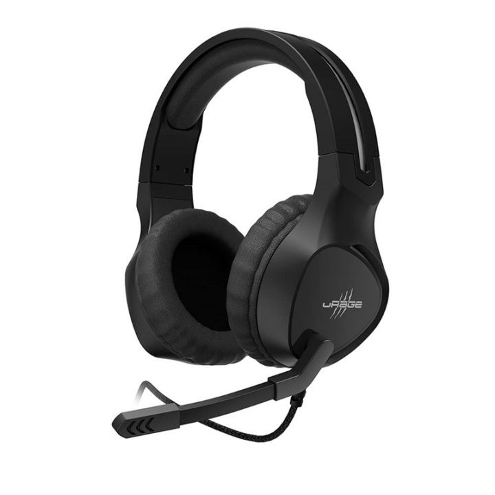 Urage Headset Gaming SoundZ 300 Svart i gruppen DATORER & KRINGUTRUSTNING / Gaming / Headset hos TP E-commerce Nordic AB (38-91515)