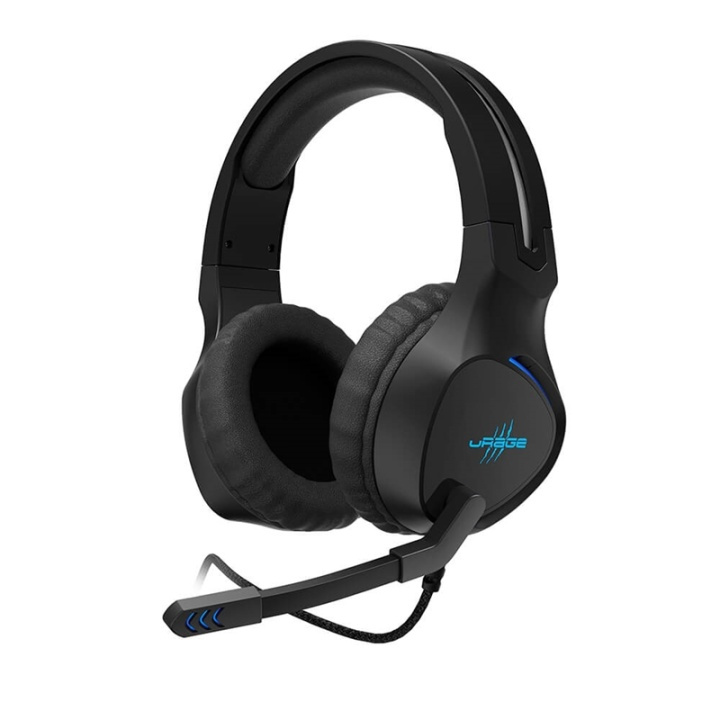 Urage Headset Gaming Soundz 400 Svart i gruppen DATORER & KRINGUTRUSTNING / Gaming / Headset hos TP E-commerce Nordic AB (38-91516)