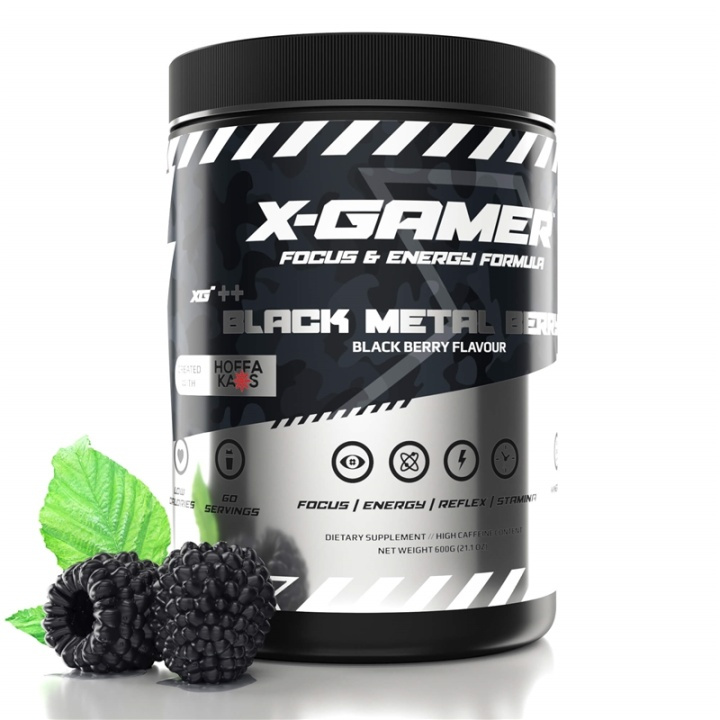 X-Gamer X-Tubz Black Metal Berry 600G i gruppen DATORER & KRINGUTRUSTNING / Gaming / Energidryck för Gamers hos TP E-commerce Nordic AB (38-91528)