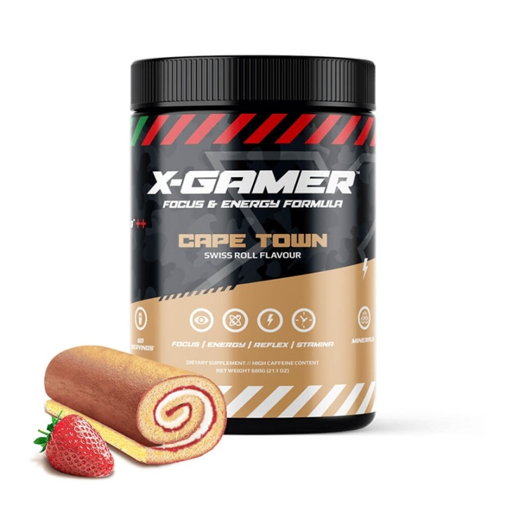 X-Gamer X-Tubz Cape Town 600G i gruppen DATORER & KRINGUTRUSTNING / Gaming / Energidryck för Gamers hos TP E-commerce Nordic AB (38-91530)
