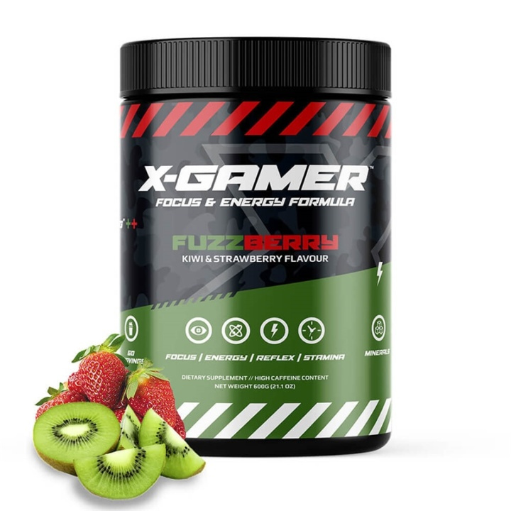 X-Gamer X-Tubz Fuzzberry 600G i gruppen DATORER & KRINGUTRUSTNING / Gaming / Energidryck för Gamers hos TP E-commerce Nordic AB (38-91531)