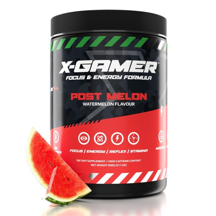 X-Gamer X-Tubz Post Melon 600G i gruppen DATORER & KRINGUTRUSTNING / Gaming / Energidryck för Gamers hos TP E-commerce Nordic AB (38-91535)