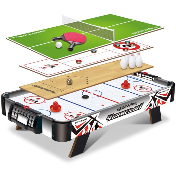SportMe Bordspel 4 i 1 i gruppen LEKSAKER, BARN- & BABYPRODUKTER / Spel / Sällskapsspel hos TP E-commerce Nordic AB (38-91605)