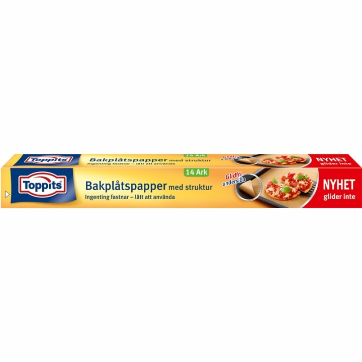 Toppits Bakplåtspapper Glidfri 14 Ark 20DFP i gruppen HEM, HUSHÅLL & TRÄDGÅRD / Köksredskap / Övriga köksredskap hos TP E-commerce Nordic AB (38-91643)