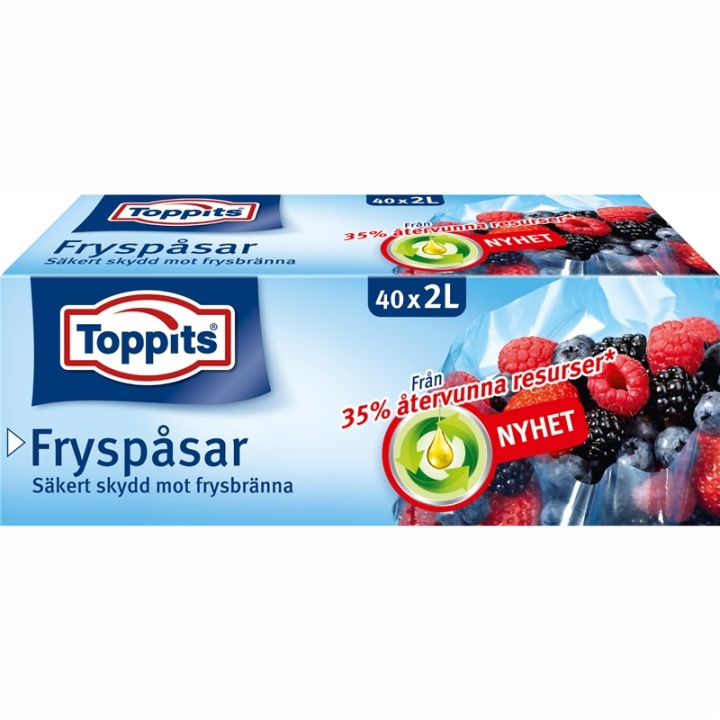 Toppits Fryspåsar 2L, STORPACK 9st i gruppen HEM, HUSHÅLL & TRÄDGÅRD / Köksredskap / Övriga köksredskap hos TP E-commerce Nordic AB (38-91644)