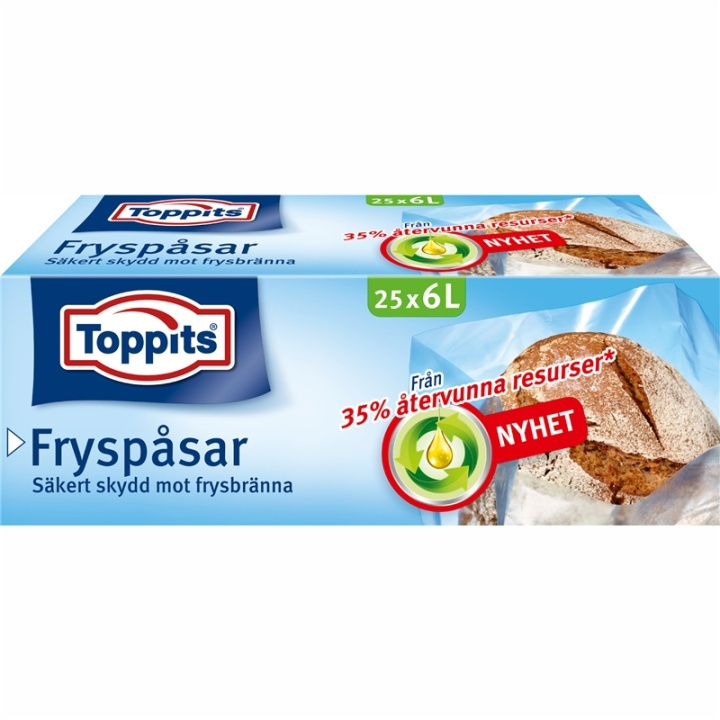 Toppits Fryspåsar 6L, STORPACK 9st i gruppen HEM, HUSHÅLL & TRÄDGÅRD / Köksredskap / Övriga köksredskap hos TP E-commerce Nordic AB (38-91646)