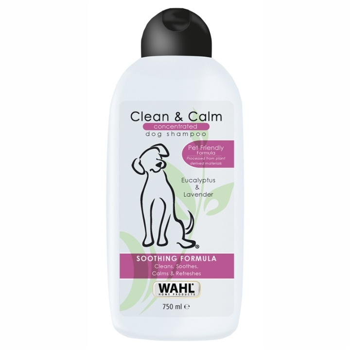 Wahl Clean and Calm, Shampo koncentrat 750 ml i gruppen HEM, HUSHÅLL & TRÄDGÅRD / Djurtillbehör / Hund hos TP E-commerce Nordic AB (38-91680)