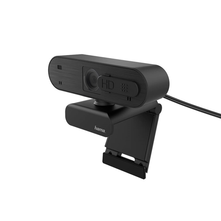 Hama Webbkamera Full HD Spy Protection 16:9 Stereo Svart i gruppen DATORER & KRINGUTRUSTNING / Datortillbehör / Webbkameror hos TP E-commerce Nordic AB (38-91809)