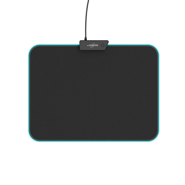 URAGE Musmatta Gaming Lethality 200 Led Svart i gruppen DATORER & KRINGUTRUSTNING / Gaming / Musmattor hos TP E-commerce Nordic AB (38-91840)