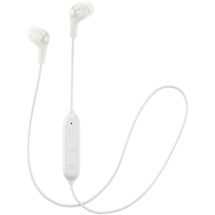 JVC Hörlur FX9BT Gumy In-Ear Trådlös Mic Vit i gruppen HEMELEKTRONIK / Ljud & Bild / Hörlurar & Tillbehör / Hörlurar hos TP E-commerce Nordic AB (38-92092)