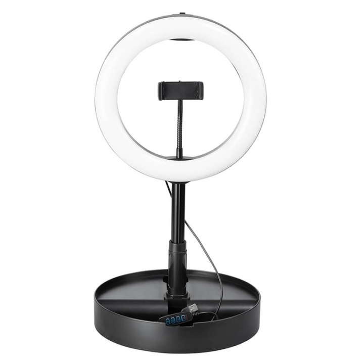 Hama Led-Belysning Spotlight Foldup 102 i gruppen HEMELEKTRONIK / Foto & Video / Fotoutrustning / Ring light & Fotobelysning hos TP E-commerce Nordic AB (38-92164)