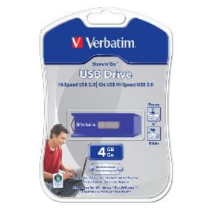 Verbatim Usb Hi-Speed Store \'N\'Go 4 Gb i gruppen HEMELEKTRONIK / Lagringsmedia / USB-minnen / USB 2.0 hos TP E-commerce Nordic AB (38-92296)