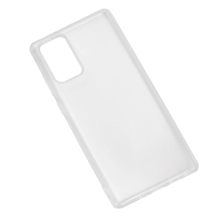Gear Mobilskal TPU Transparent - Samsung Note 20 5G i gruppen SMARTPHONE & SURFPLATTOR / Mobilskydd / Samsung hos TP E-commerce Nordic AB (38-92424)