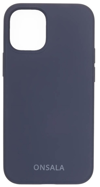 Onsala Mobilskal Silikon Cobalt Blue iPhone 12 Mini i gruppen SMARTPHONE & SURFPLATTOR / Mobilskydd / Apple / iPhone 12 Mini / Skal hos TP E-commerce Nordic AB (38-92443)