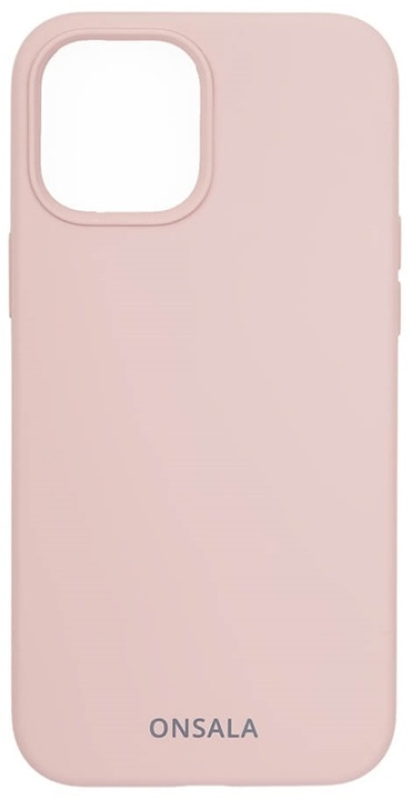 Onsala Mobilskal Silikon Sand Pink Iphone 12 / 12 Pro i gruppen SMARTPHONE & SURFPLATTOR / Mobilskydd / Apple / iPhone 12/12 Pro / Skal hos TP E-commerce Nordic AB (38-92448)